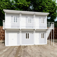 Casa Container Impermeabile Smontabile 20ft, Edificio Modulare Prefabbricato per Ufficio e Alloggio