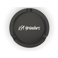 Cendrier en aluminium VAGRINDERS avec logo personnalisé - Portable, élégant, avec design antidérapant, options multicolores pour cigares et cigarettes