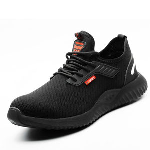 Ventes directes d'usine Anti Smash Anti-dérapant Bout en acier Respirant Anti-Impact <span class=keywords><strong>Chaussures</strong></span> de sécurité décontractées en caoutchouc de protection - Product Image 1
