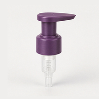 Pompe distributrice de lotion à finition mate, à ressort, pour extérieur, gauche et droite, 24mm 28mm, pour distributeur de liquide, tête de pompe à crème, bouteille PPWR