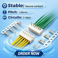 Connecteur Alternatif JST SN1.5, Assemblage de Câbles Série SN pour Contrôle Industriel et Automobile, Modèles KONNRA KR1502 et KR1510