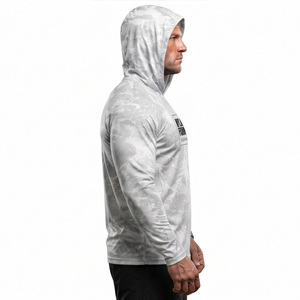 Felpa da Pesca con Protezione UV di Grado Marino e Stampa a Sublimazione, <span class=keywords><strong>Abbigliamento</strong></span> Antivento a Maniche Lunghe per Yacht e Pesca in Mare - Product Image 5