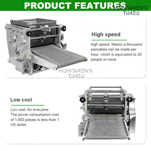 Thương mại điện Tortilla nhà sản xuất-Tự động roti/chapati/flatbread máy-1500pcs/HR-flatbread Crepe blini tostada galette - Product Image 5