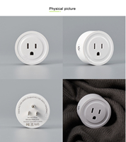 Nouvelle Arrivée US Module d'Automatisation Domestique Intelligent 125V 15A Prise de Courant Contrôlée Sans Fil NFC avec Douille pour l'Argentine