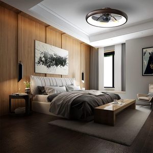 <span class=keywords><strong>Ventilador</strong></span> de <span class=keywords><strong>Techo</strong></span> con Luces LED Regulables, Aspas Reversibles, Temporizador con Control Remoto, Montaje Semi Empotrado, Perfil Bajo - Product Image 6