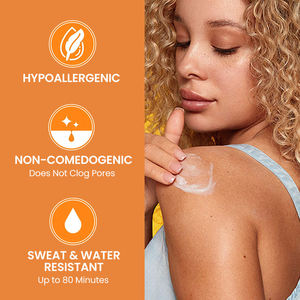<span class=keywords><strong>Protector</strong></span> <span class=keywords><strong>Solar</strong></span> Corporal Ligero <span class=keywords><strong>con</strong></span> Centella Asiática, 100 ml, SPF50+ PA+++, Antienvejecimiento, Iluminador, Sin Parabenos, Marca Privada - Product Image 4