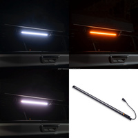 Bande lumineuse LED en aluminium pour camping, longueur réglable, DC12V, deux options de couleur, deux interrupteurs, étanche IP67, portable