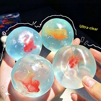 HARDWORK Christmas Crushed Squishy Stress Ball, Soft Crunchy Sensory Fidget Toy Soft Touch Crunchy Fidget Toy Party Favors