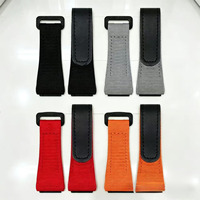 Bracelet de montre interchangeable de qualité supérieure, minimaliste et luxueux, avec fermeture Velcro : pour le sport et les occasions décontractées