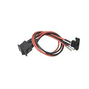 Interrupteur marin KCD1 2115MM à 2 broches avec connecteur à souder et câble DC25 en matériaux PVC/PA66/LCP/PBT - Product Image 1