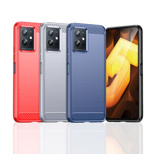 เคสโทรศัพท์มือถือ,เคสโทรศัพท์มือถือ TPU นิ่มคาร์บอนไฟเบอร์เป็นมิตรกับสิ่งแวดล้อมสำหรับ <span class=keywords><strong>VIVO</strong></span> Y55 5G - Product Image 1