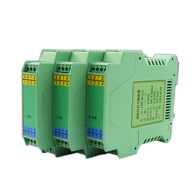 TAP-RP Potentiometer Signal Isolator 0.1% FS High Precision 1/2 Channel DIN Rail Mount for PLC DCS System