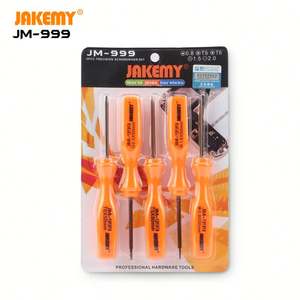 สำหรับ jakemy <span class=keywords><strong>999</strong></span>มินิสล็อตไขควง Torx ห้าเหลี่ยมขายส่งสำหรับบ้านซ่อมโทรศัพท์ DIY แล็ปท็อปเกมแพดสกรู - Product Image 6