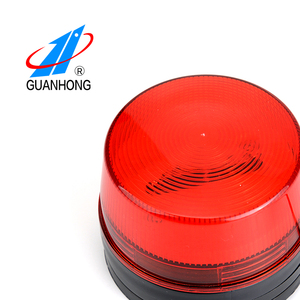 Blue Security Alarm System <strong>Strobe</strong> <strong>Light</strong> <strong>Sounder</strong> Flasher Siren <strong>Strobe</strong> <strong>Light</strong> DC 12V Red/ Blue/ Yellow Warning Alarm - Product Image 2