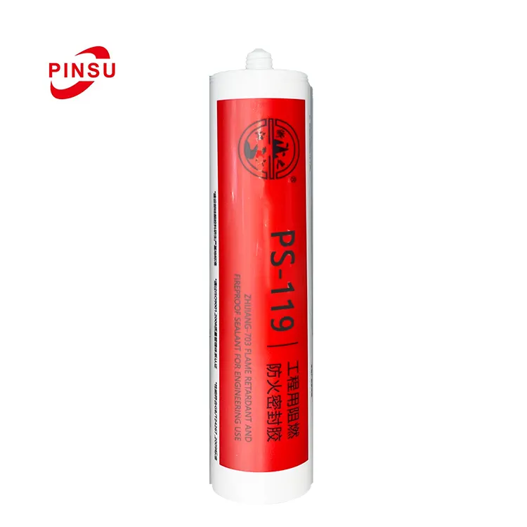 PINSU119 нейтральный огнестойкий герметик, высокорасширяющийся огнестойкий полиуретановый герметик, клей