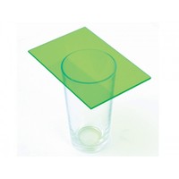 100% matériau vierge de lucite feuille acrylique fluorescente transparente feuille diffuseur de lumière