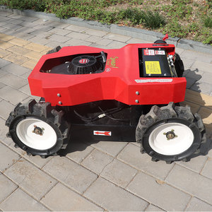 Robot remoto híbrido eléctrico inalámbrico de gasolina/eléctrico de 4 tiempos, cortacésped, cepillo multifuncional, oruga, 24V, corte de césped, 2000W - Product Image 2