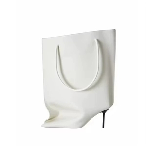 <span class=keywords><strong>Bottes</strong></span> mi-mollet à bout pointu pour femmes en <span class=keywords><strong>gros</strong></span>, <span class=keywords><strong>bottes</strong></span> <span class=keywords><strong>hautes</strong></span> jusqu'au genou, <span class=keywords><strong>bottes</strong></span> à talons fins et larges, avec poignée - Product Image 4