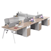 Bureau de travail en bois moderne, durable et écologique pour le personnel