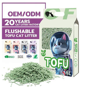 1.5mm Qualité Contrôle des odeurs Pet Sand Pretty Eco Clean Désodorisation Tofu Litière pour chat au parfum de jasmin - Product Image 2