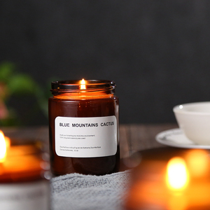 candle jar with lid amber glass jar candle black candle jar with metal lid