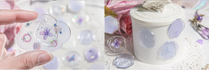 Pegatinas Decorativas LABON Luxury Starlight Seal, Adhesivos 3D con Lámina Dorada Epoxi para Decoración, Scrapbooking, Sellado de Sobres, Manualidades - Product Image 6