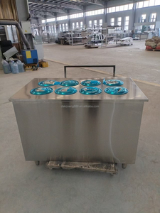 Vitrine Réfrigérée Pozzetti pour Gelato et Crèmes Glacées – Congélateur d'Angle pour Présentation de Glaces Dures - Product Image 4