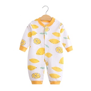 Pyjama <span class=keywords><strong>printemps</strong></span> en coton pour bébé, boutons, manches longues, pour garçon, tenue de nuit pour bébé, prix d'usine, - Product Image 4