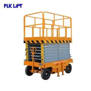 Elevadores de Tijera Hidráulicos Eléctricos Móviles PLK <span class=keywords><strong>LIFT</strong></span>, Transportan Personas y Mercancías, con Certificación CE - Product Image 5