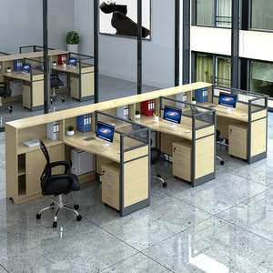 Estación de Trabajo Modular Moderna y Duradera 2024, Extensible, Material de Panel de Madera, Color Personalizable, Garantí<span class=keywords><strong>a</strong></span> de 5 <span class=keywords><strong>A</strong></span>ños, Oficina Abierta - Product Image 3