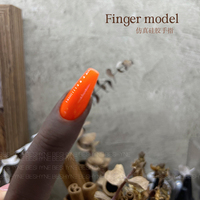 Doigts d'entraînement flexibles en silicone, modèle de main pour la formation en manucure, outils de présentation pliables pour salon et école