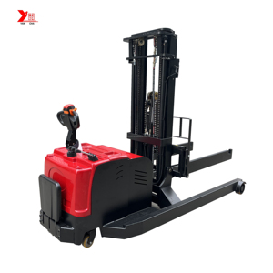 Truk palet bertenaga tipe Walkie kapasitas 1 Ton daya DC pabrik Zhongyan untuk penggunaan Restoran pengangkat Forklift Drum minyak - Product Image 5