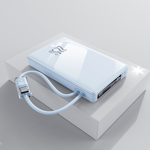 <span class=keywords><strong>Banco</strong></span> de Energía Portátil de Carga Rápida 3C con Pantalla Digital, Acabado Brillante, 10 000 MAh 20 000 MAh, Compacto y de Alta Capacidad - Product Image 2