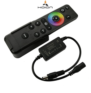 2.4G không dây LED Strip Dimmer <span class=keywords><strong>Mini</strong></span> 4 khu đơn màu Led điều khiển DC12-24V mờ điện áp không đổi 2.4G không dây Dimmer - Product Image 1