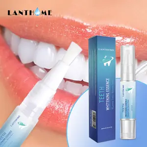 4ml Hot Sale LANTHOME Natural Organic Teeth Care Teeth Whitening Kit Liquid Cleaning Dental Dentifrice Gel Pen