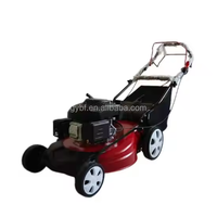Moteur BS 21 "140cc 3 en 1 Fonction 38-100mm Hauteur de coupe Tondeuse à gazon manuelle