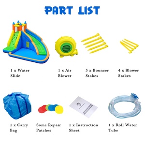 SS63009 Scivolo d'Acqua Gonfiabile Combinato per Bambini a Prezzo Economico all'Ingrosso - Product Image 6