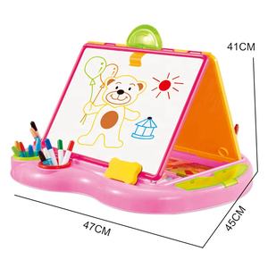 ชุดกระดานวาดรูปและกระดานเขียนเพื่อการศึกษาสำหรับเด็กแบบ<span class=keywords><strong>2</strong></span>อิน1ทำจากพลาสติก ABS - Product Image 4