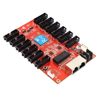 Controlador de Pantalla LED Huidu R708/R712/R716 a Precio de Fábrica para Pantallas LED Publicitarias, Tarjeta Receptora