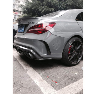 Mercedes-Benz ClaW117 <b>Rear</b> <b>Spoiler</b> Carbon Fiber Ducktail For Sport Edition <b>Rear</b> Bumper 3m Tape Installation - Product Image 1