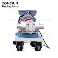 ZONESUN ZS-GFP1 automatique cosmétiques shampooing Lotion épaisse liquide pâte transfert entraînement engrenage pompe d'alimentation pour Machine de remplissage