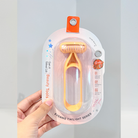 Nouveau rasoir corporel portable pour femme 2024, pour l'épilation des aisselles, avec lame d'importation sûre en acier inoxydable, marque privée