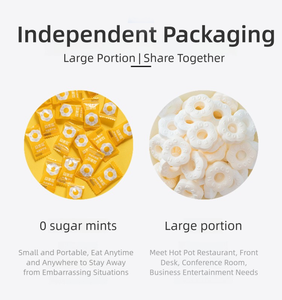 Caramelos a granel con sabor a frutas y sal marina, dulces en forma de círculo, tabletas refrescantes bucales para recepciones empresariales - Product Image 6