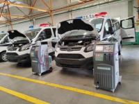 Machine automatique de charge et de récupération de rinçage automatique à courant alternatif r134a