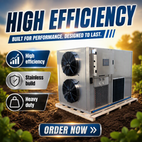 Sèche-linge à pompe à chaleur à commande intelligente, déshydrateur de vêtements, équipement de séchage de fil, sécheuse alimentaire, installation facile, CE