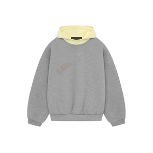 Felpa <span class=keywords><strong>con</strong></span> cappuccio alta Ss22 di marca Essenti da uomo floccante felpe <span class=keywords><strong>con</strong></span> cappuccio <span class=keywords><strong>oversize</strong></span> di farina d'avena scura camicie <span class=keywords><strong>con</strong></span> cappuccio 3d in Silicone da uomo - Product Image 6