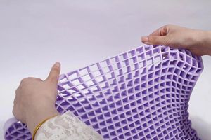 <span class=keywords><strong>Coussin</strong></span> de siège en gel TPE au design en nid d'abeille pour bureau, voiture, maison, soulagement de la pression et confort respirant, coussins lombaires et coussins de siège - Product Image 4
