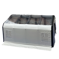 Étanche à l'air PVC gonflable garage protection solaire protection contre la pluie tente de lavage de voiture portable gonflable couverture de voiture tente de peinture en aérosol