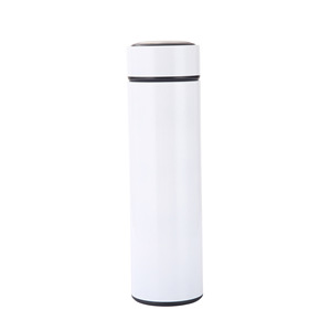 304 Stainless Steel Double-Layer Vacuum Temperature Display <b>Insulated</b> <b>Cup</b> Business Gift Straight <b>Cup</b> Large Capacity - Product Image 6