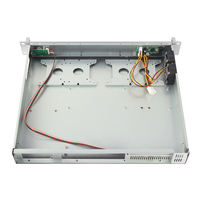 Boîtier de serveur Compact court 1u micro atx industriel, 400mm de profondeur, grand châssis de serveur de stockage 1u